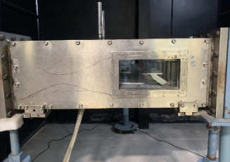 Test section of the Supersonic Wind Tunnel