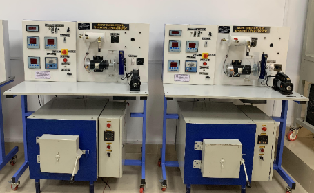 Aircraft pressure, temperature and RPM measuring set-up